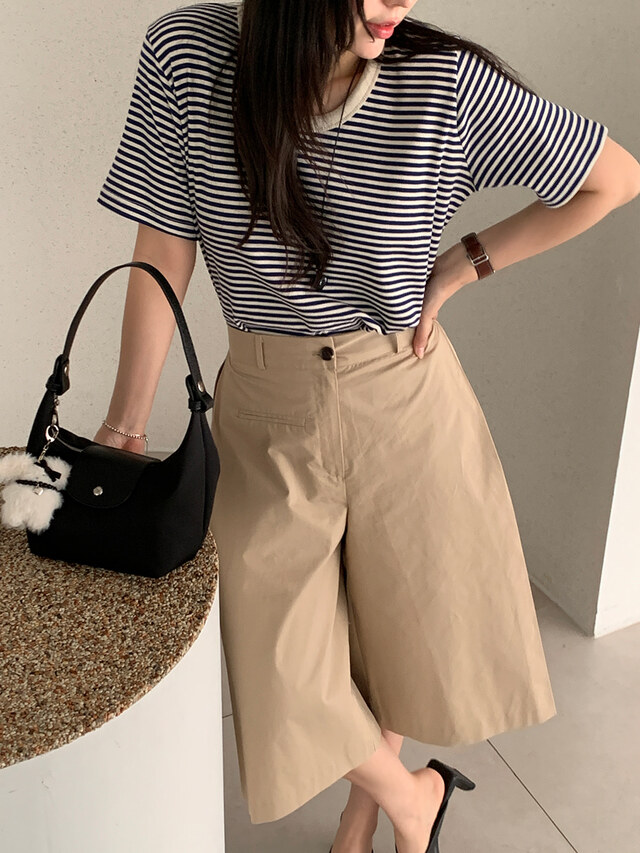 Korean Chic Summer Commuter Wide-Leg Casual Pants for Women